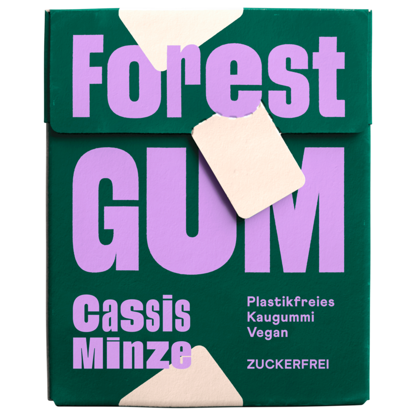 Forest Gum Cassis Minze 20g